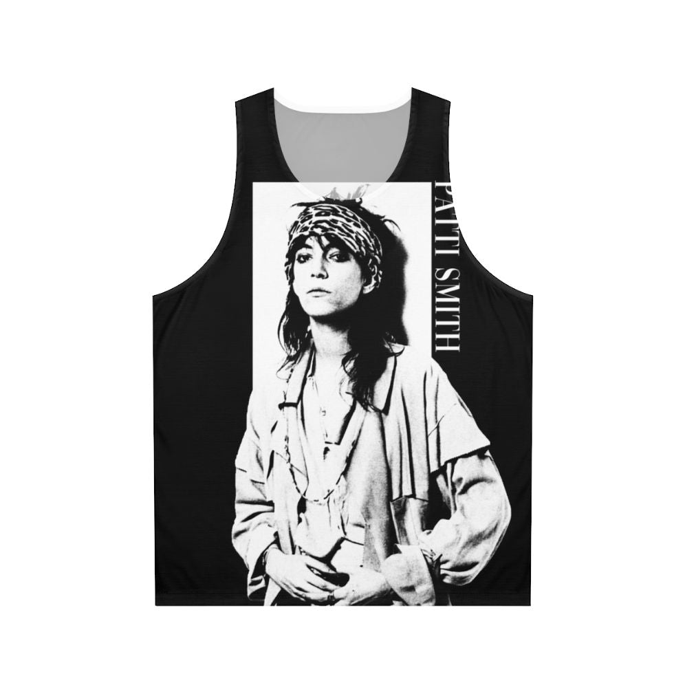 Patti Smith Retro Unisex Grunge Tank Top