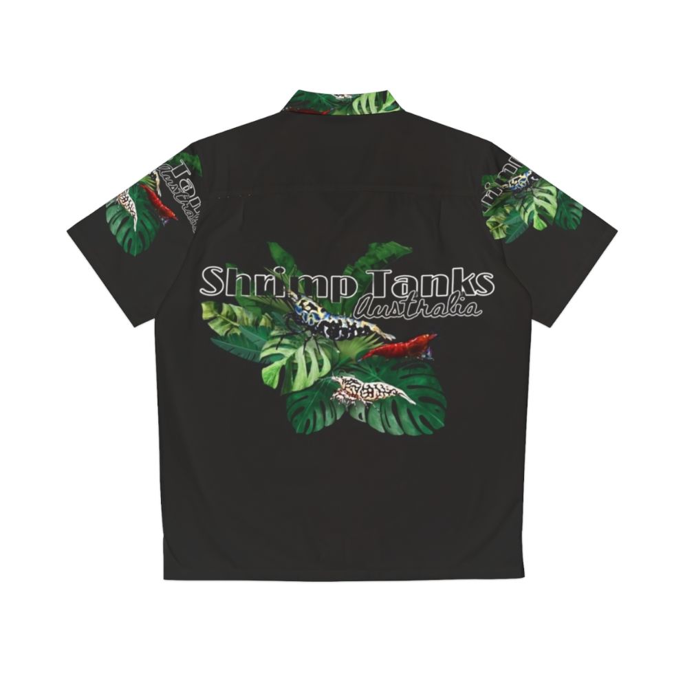 Shrimp Tanks Australia Hawaiian tropical shirt - Back