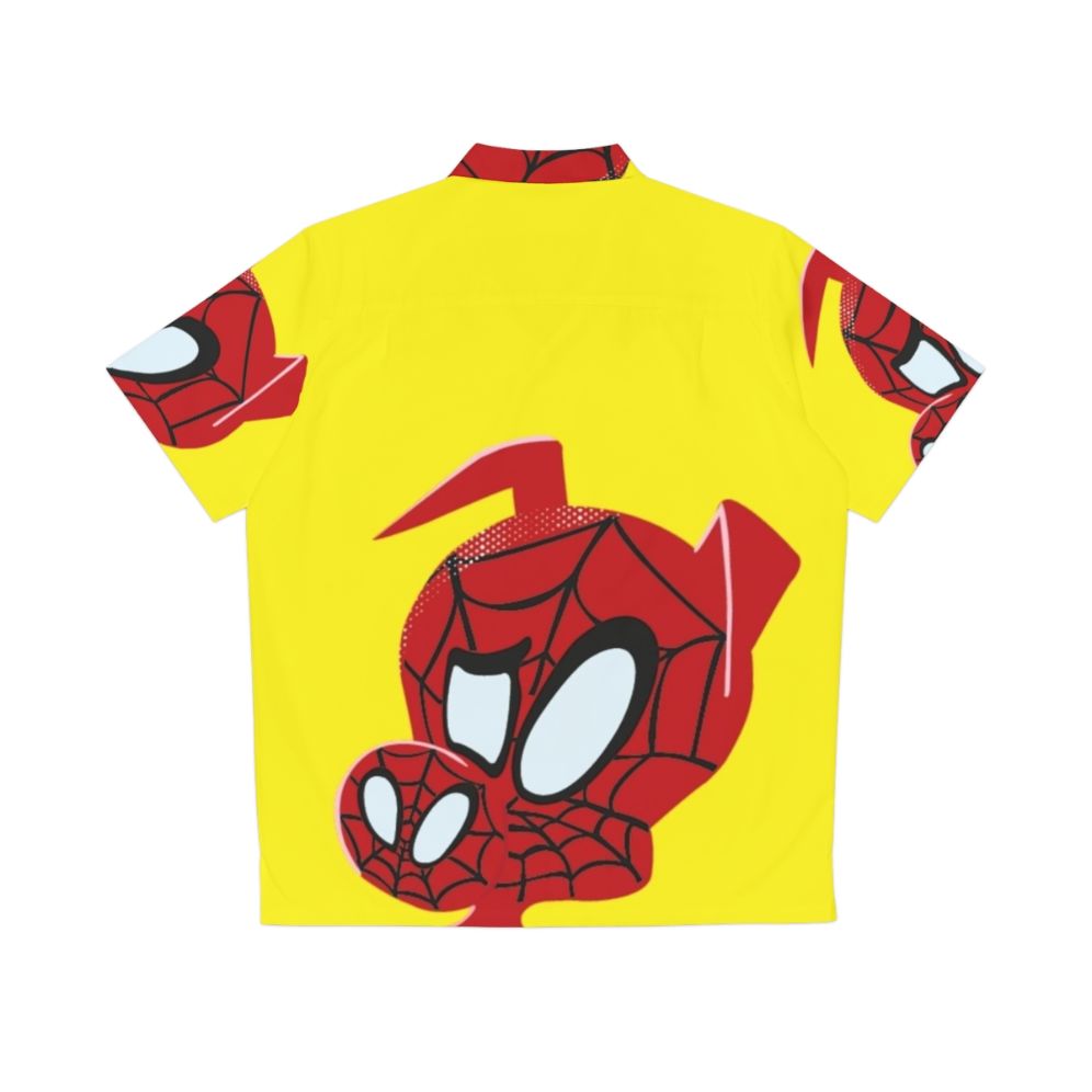 Spider-Man: Into the Spiderverse Spider Ham Hawaiian Shirt - Back