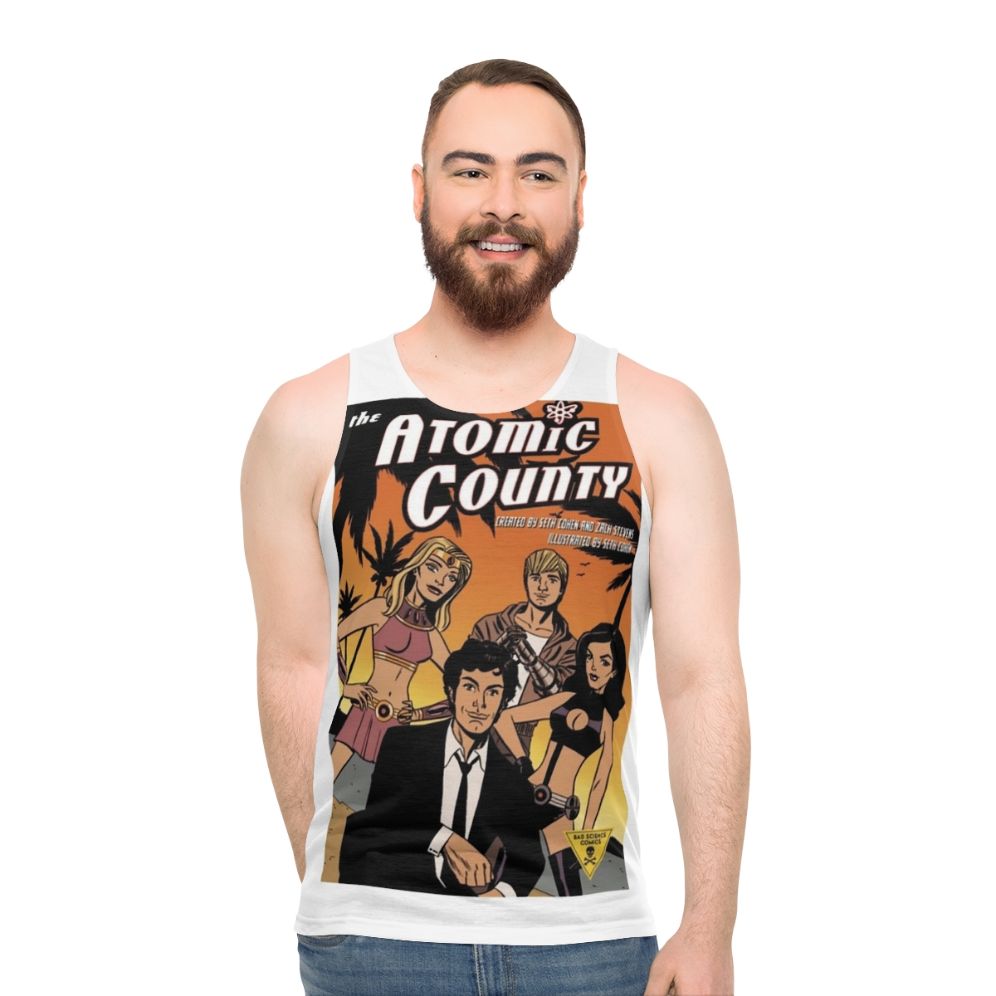 The O.C. Seth Cohen Comic Book Unisex Tank Top - men