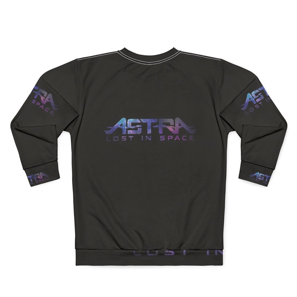 Astra Sci-Fi Sweatshirt with anime-inspired design - Back