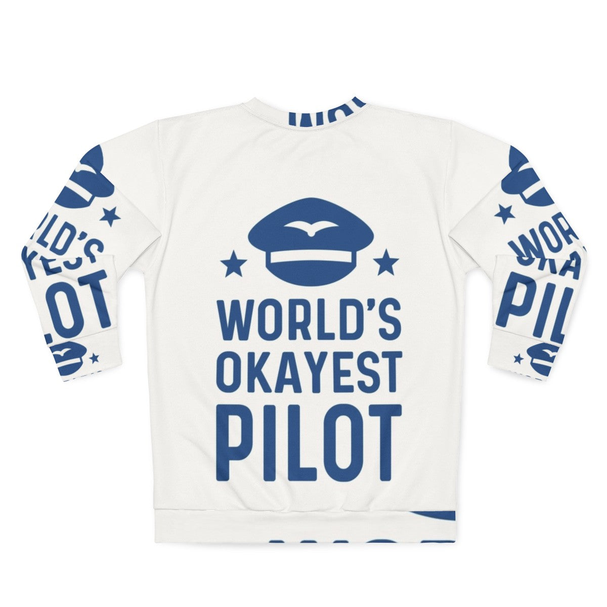 Worlds Okayest Engineer Sweatshirt - Back