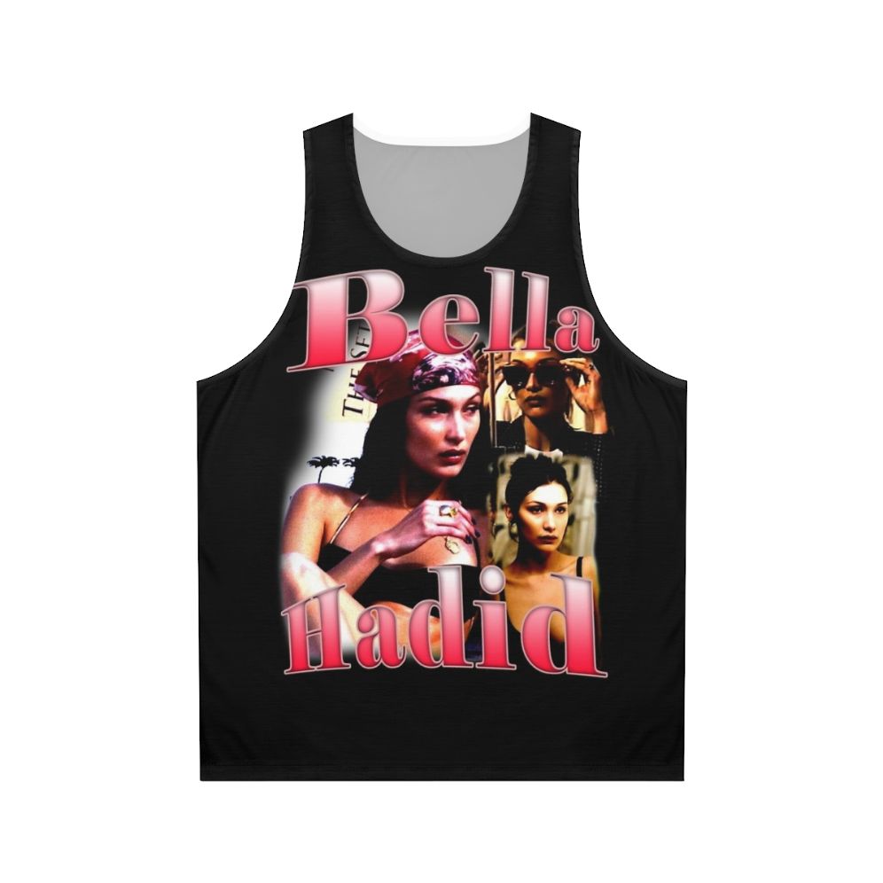 Bella Hadid inspired y2k unisex tank top