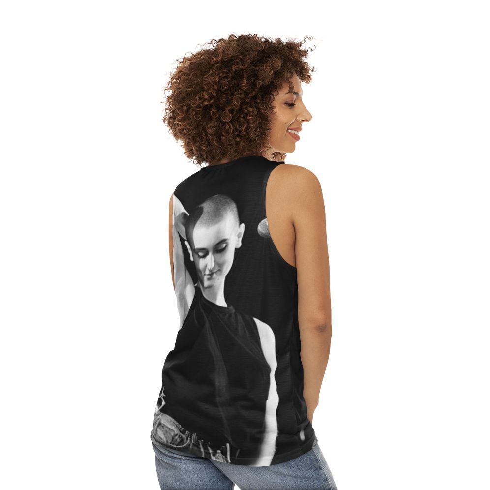 Sinead O'Connor Inspired Alternative Music Unisex Tank Top - women back