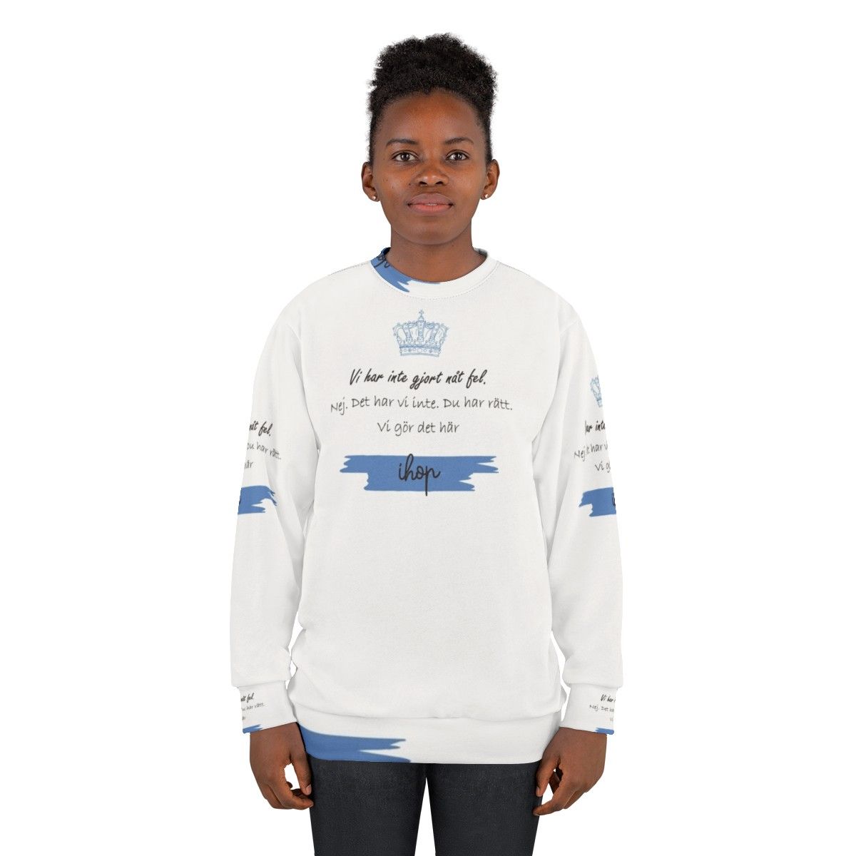 Young Royals IHOP Sweatshirt featuring Prince Wilhelm and Simon Eriksson - women