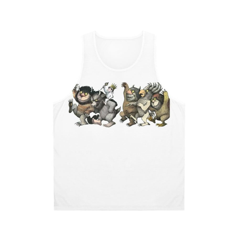 Wild Things Romp Graphic Unisex Tank Top