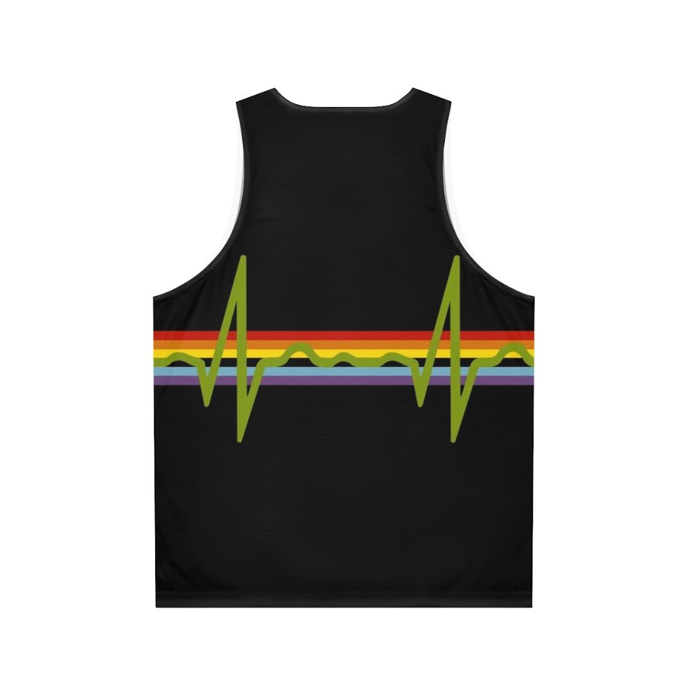 Dark Side of the Moon Unisex Tank Top - Back