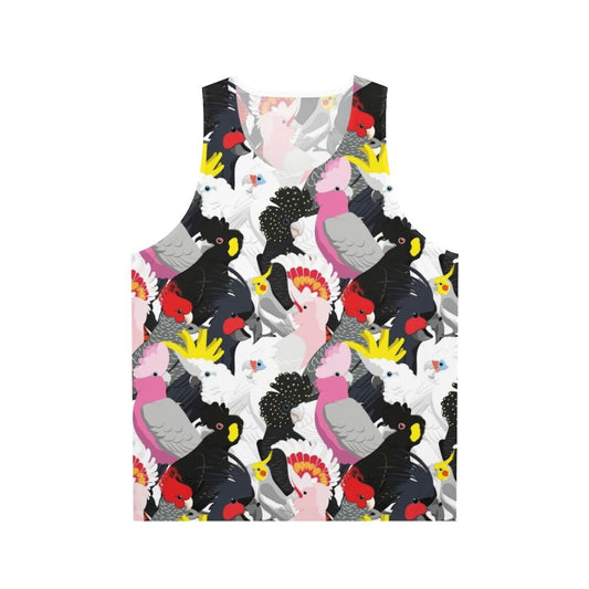 Cockatoo Inspired Unisex Tank Top