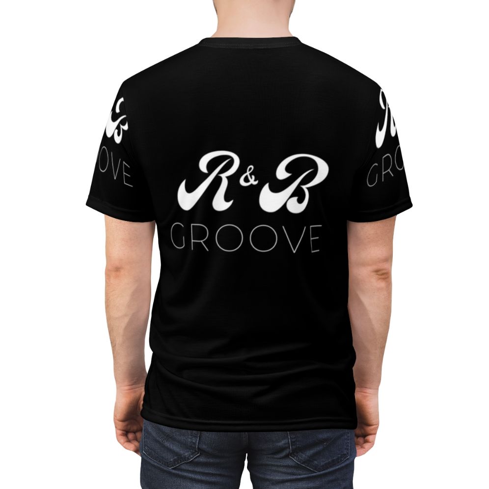 Stylish R&B inspired t-shirt design featuring a bold graphic - men back