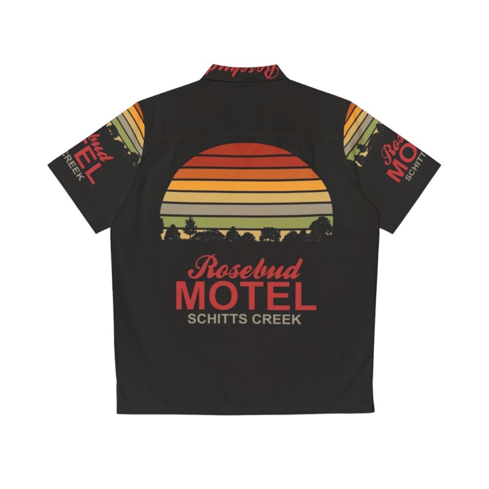 Retro Schitt's Creek Sunset Hawaiian Shirt - Back