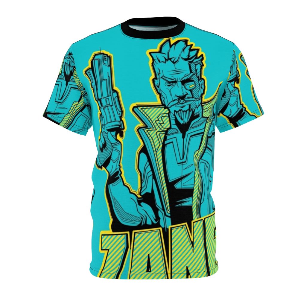 Borderlands 3 Zane Flynt Vector Art T-Shirt