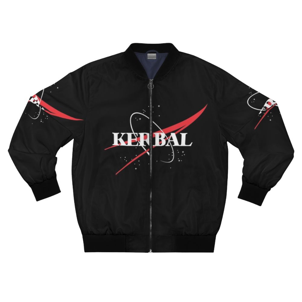 Kerbal Space Program NASA Bomber Jacket with Meatball Logo