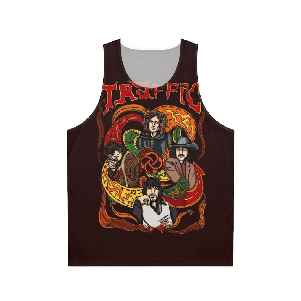 Traffic band unisex tank top with Steve Winwood