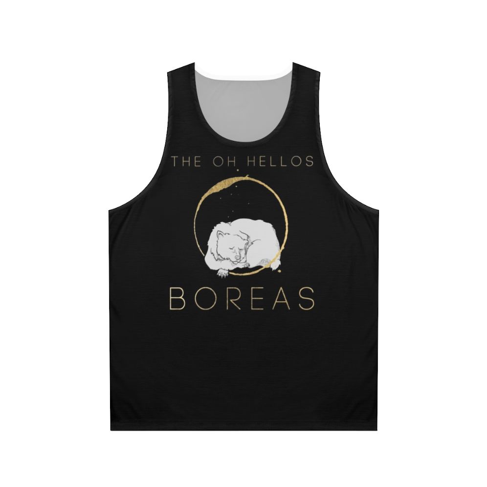 Boreas Unisex Tank Top featuring The Oh Hellos album cover art