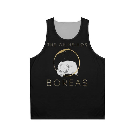 Boreas Unisex Tank Top featuring The Oh Hellos album cover art