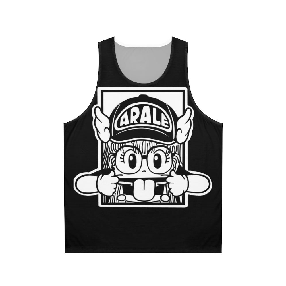 Arale anime-inspired unisex tank top