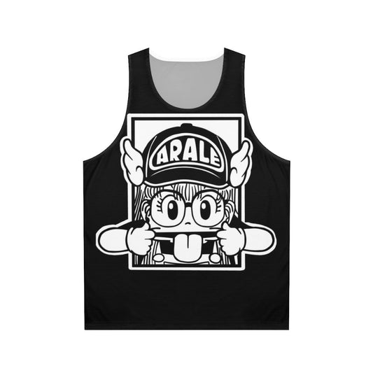 Arale anime-inspired unisex tank top