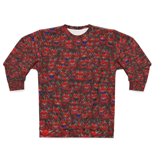 Doom Cacodemon 3D Shooter Sweatshirt