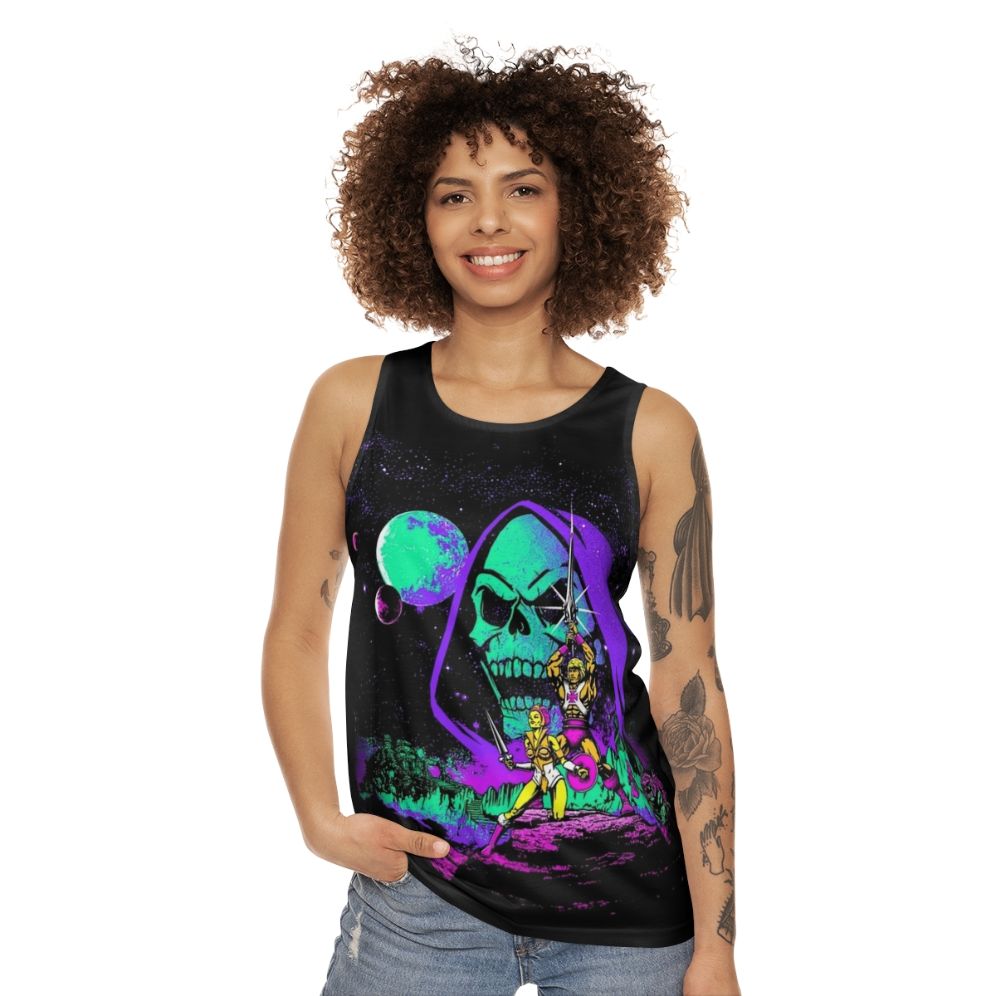 Retro He-Man Masters of the Universe Unisex Tank Top - women