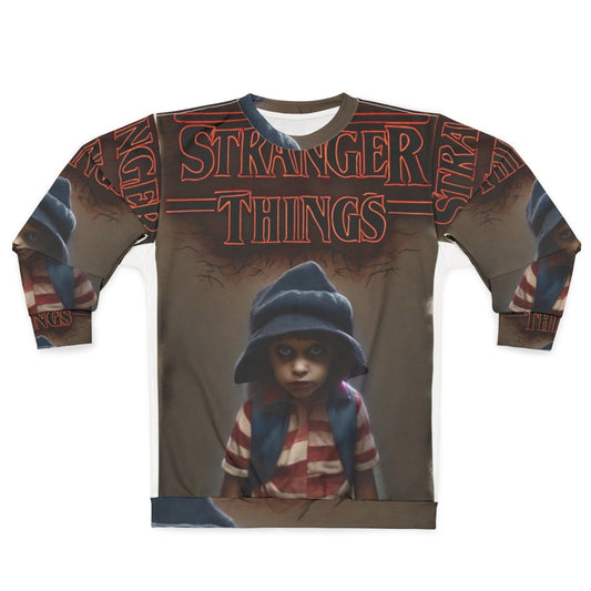 Stranger Things Eleven Inspired Oversized Sweatshirt