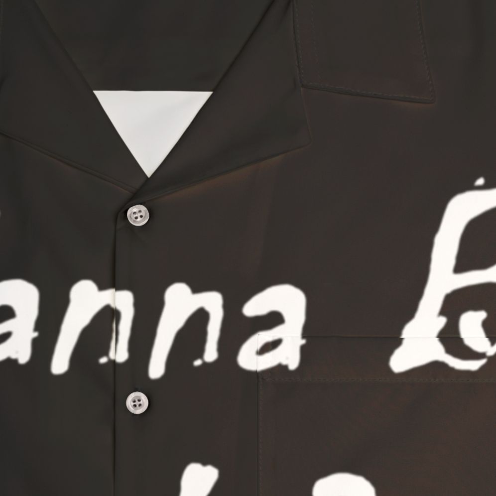 Zak Bagans Paranormal Hawaiian Shirt - Detail