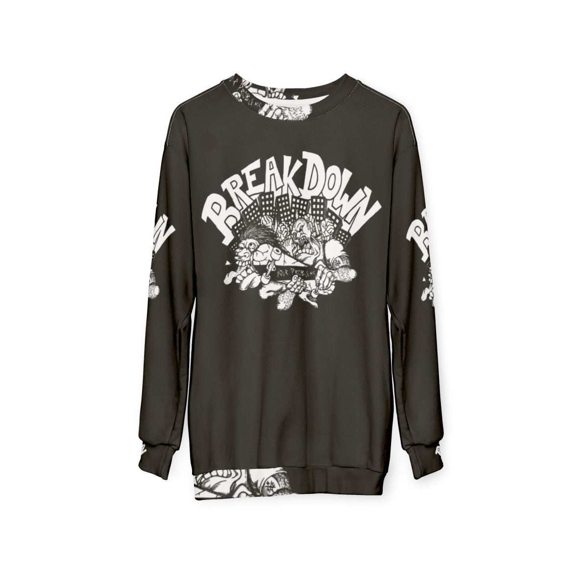 Breakdown HC Hardcore Sweatshirt - hanging