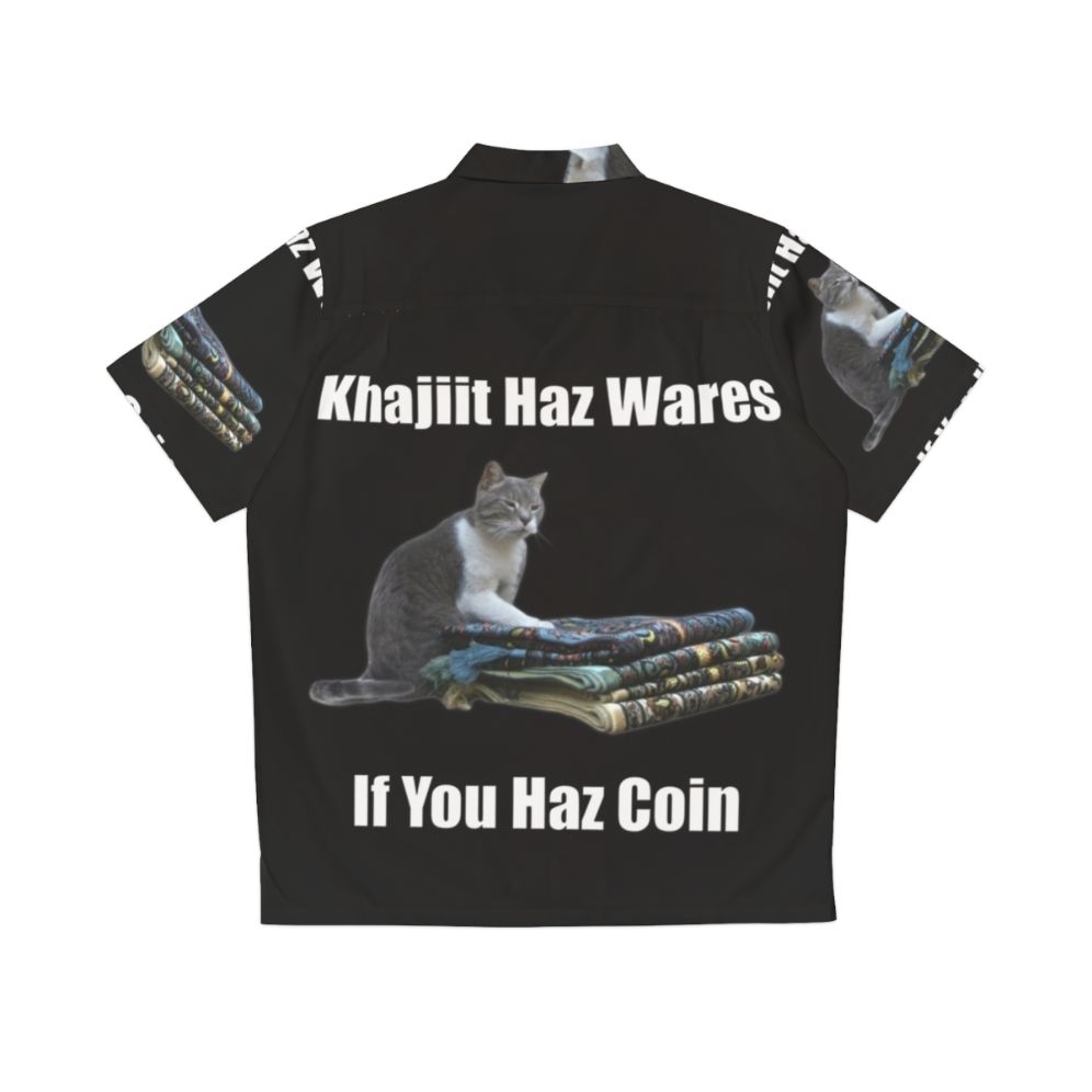 Khajiit Haz Wares V3 Classic Meme Hawaiian Shirt - Back