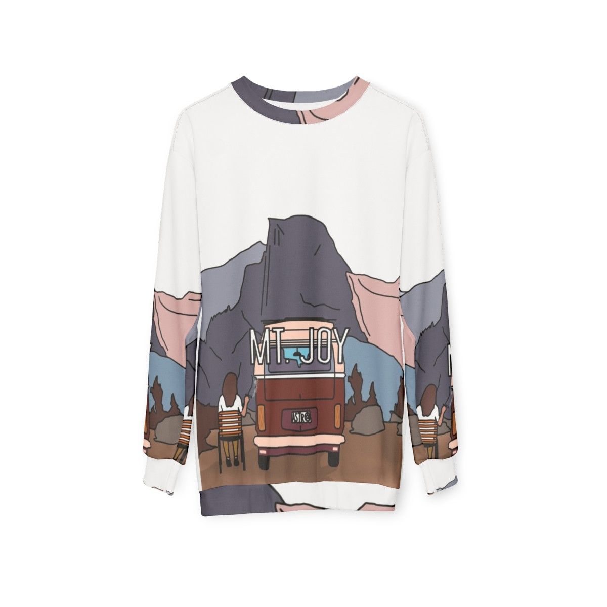 Mt Joy Astrovan Original Artwork Sweatshirt - hanging