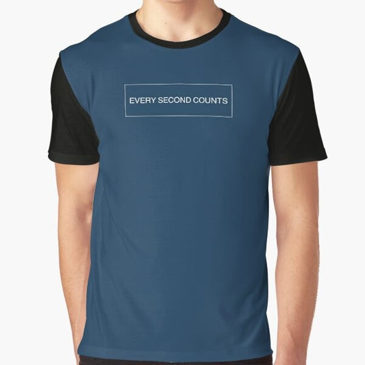 Every Second Counts Graphic T-Shirt featuring characters from the TV series The Bear