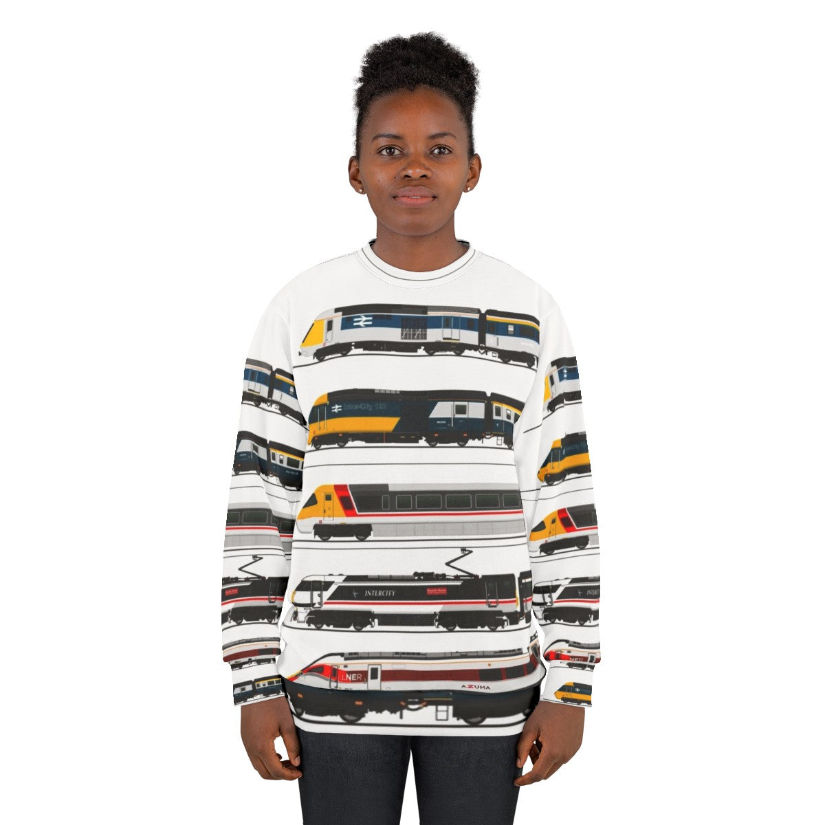 British High Speed Trains Sweatshirt - women