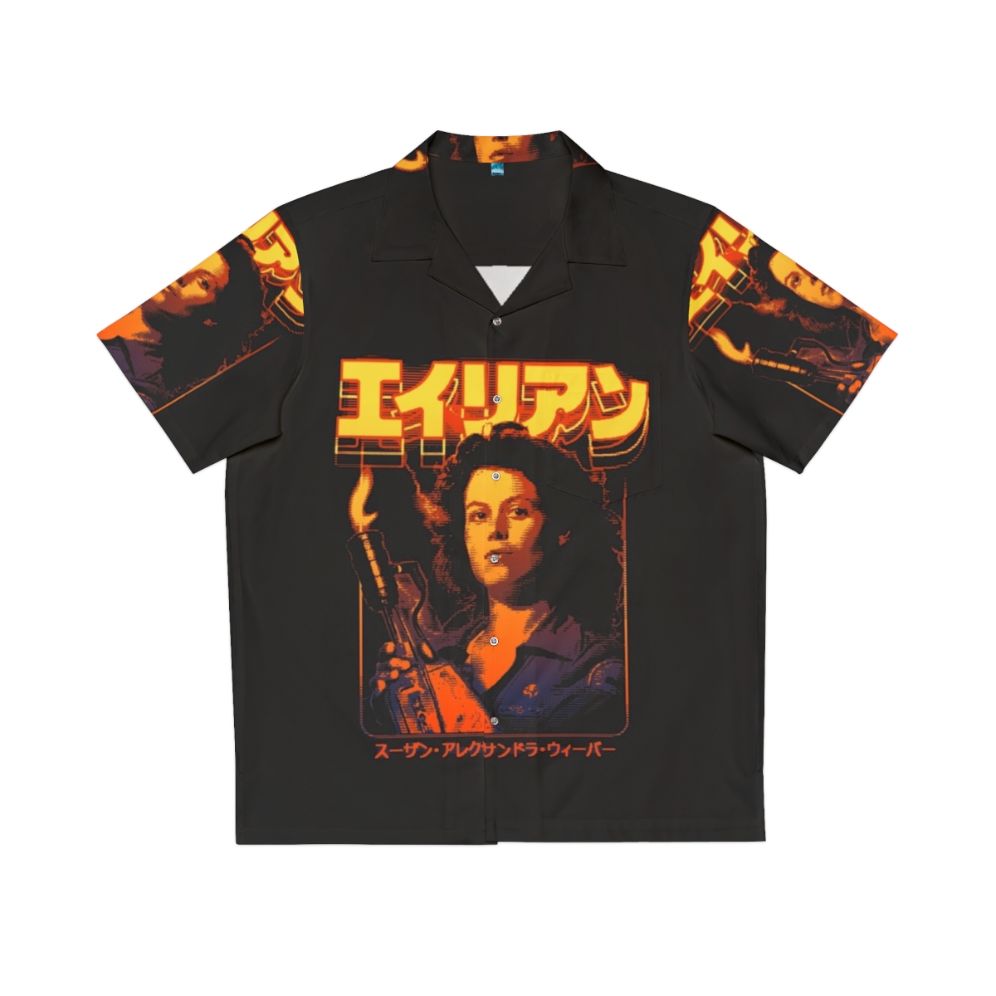 Alien Ellen Ripley Retro Hawaiian Shirt