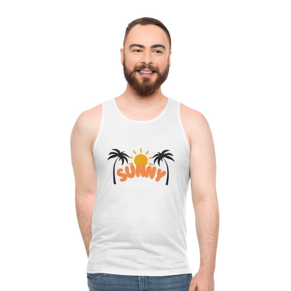 Unisex summer tank top - men