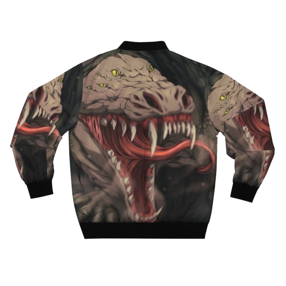 SCP-682 Hardtodestroy Reptile Bomber Jacket - Back