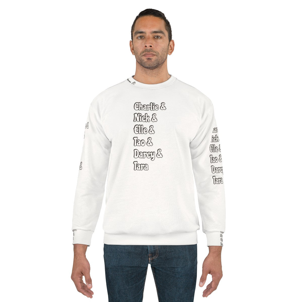 Heartstopper Character Names Sweatshirt - men