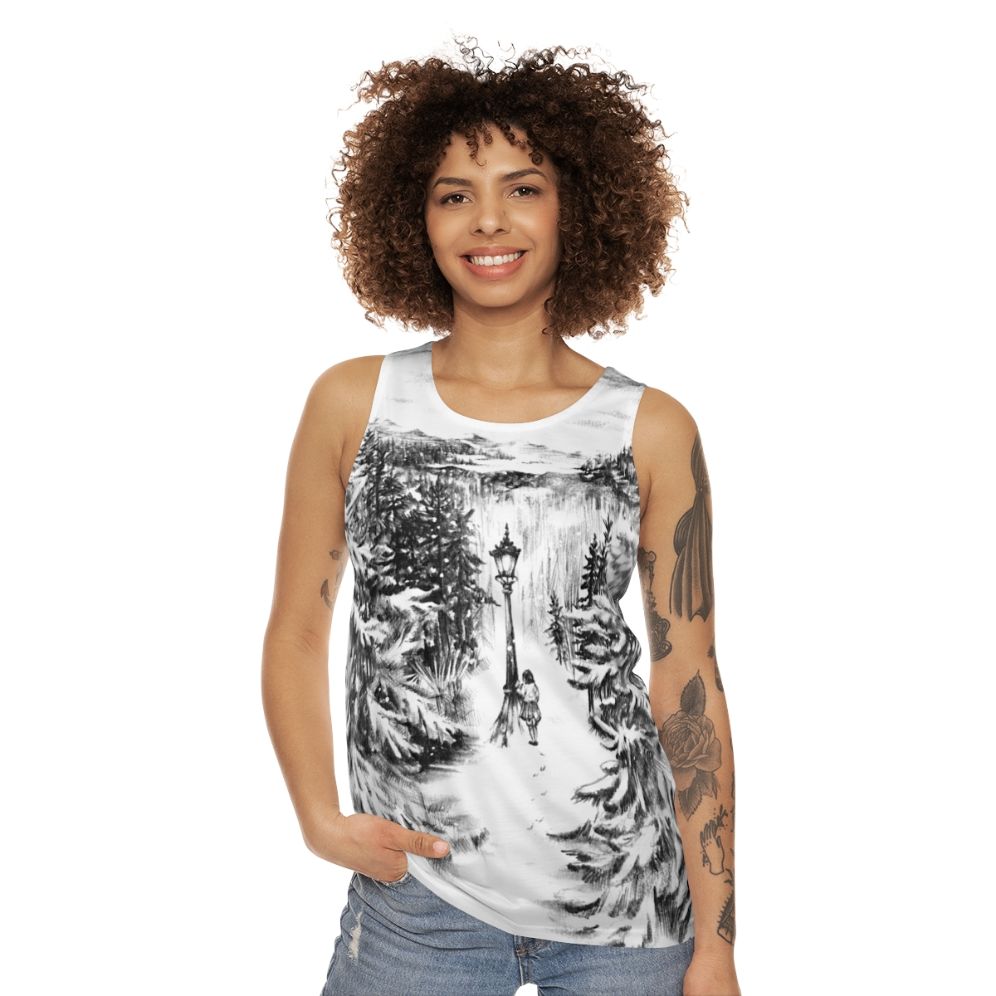 Narnia Winter Unisex Tank Top - women