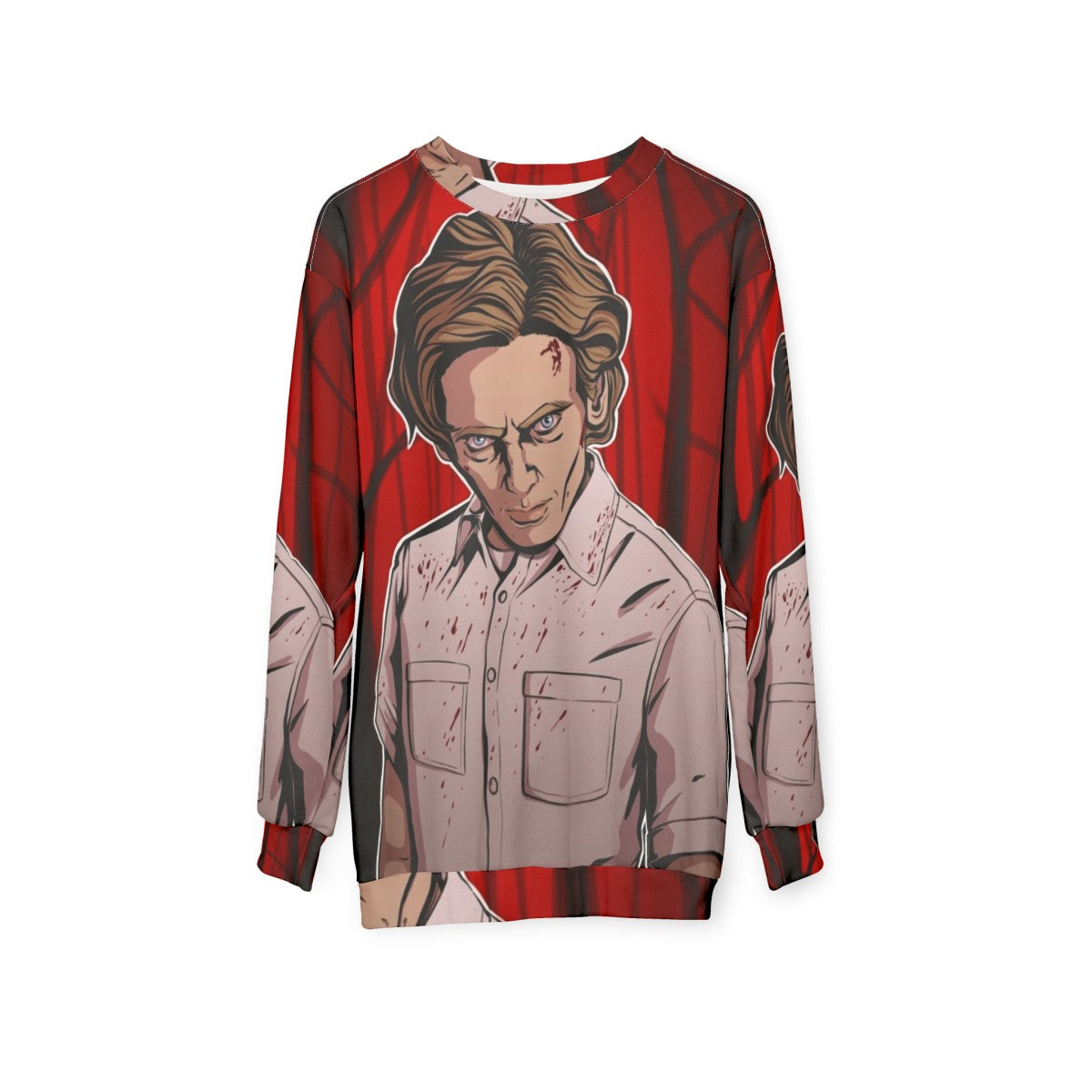 Stranger Things Vecna Henry Creel Fan Art Sweatshirt - hanging