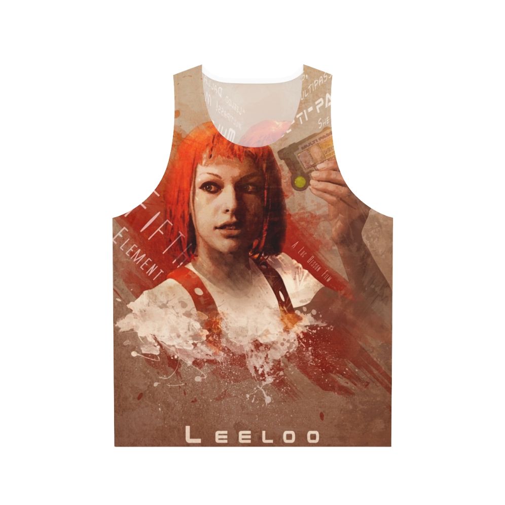 The Fifth Element Leeloo Dallas Multipass Unisex Tank Top