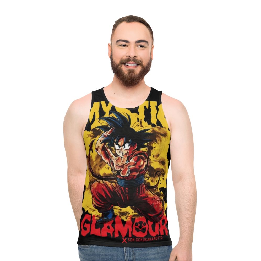 Mystic Goku Dragon Ball Z Unisex Tank Top - men