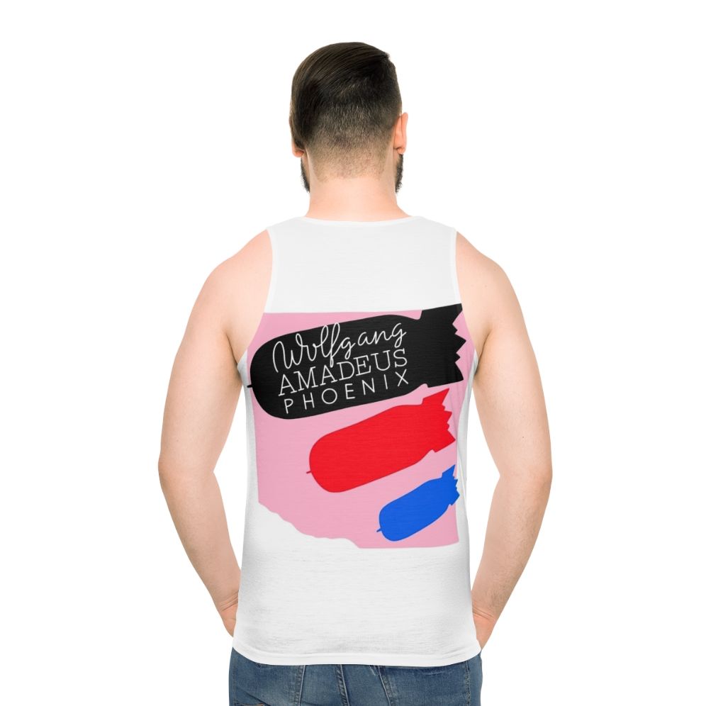 Wolfgang Amadeus Phoenix Unisex Music Band Tank Top - men back