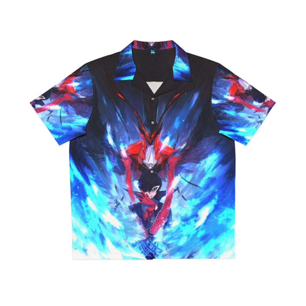 Persona 5 Joker Themed Hawaiian Shirt