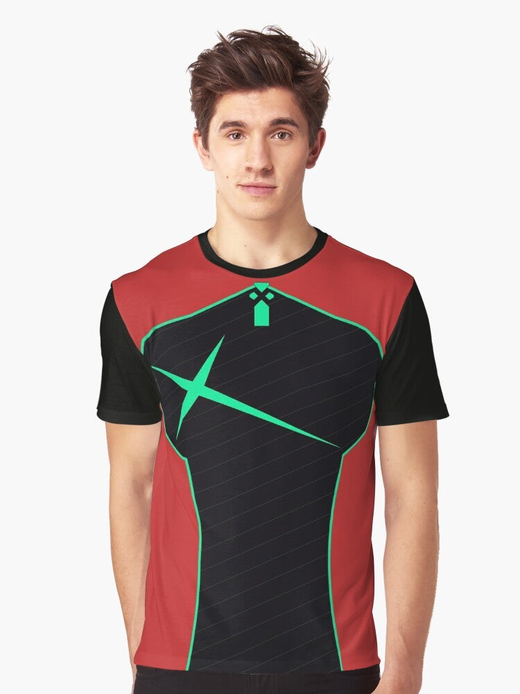 Xenoblade Pyra swimmer graphic t-shirt - Men