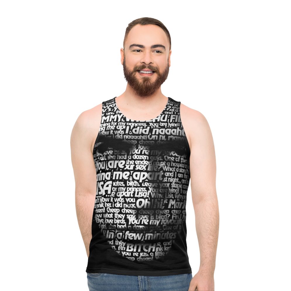 Tommy Wiseau The Room Cult Movie Unisex Tank Top - men