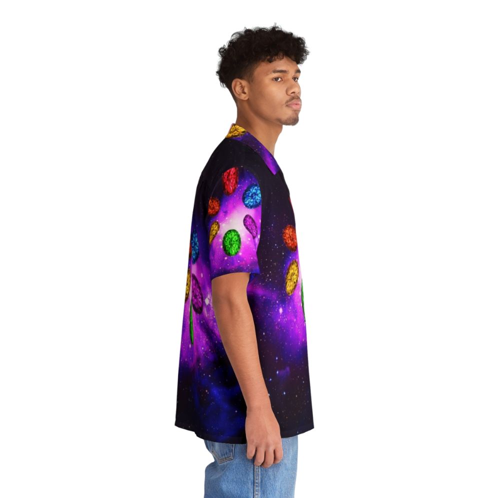 Infinity Stones Rainbow Galaxy Space Hawaiian Shirt - People Pight