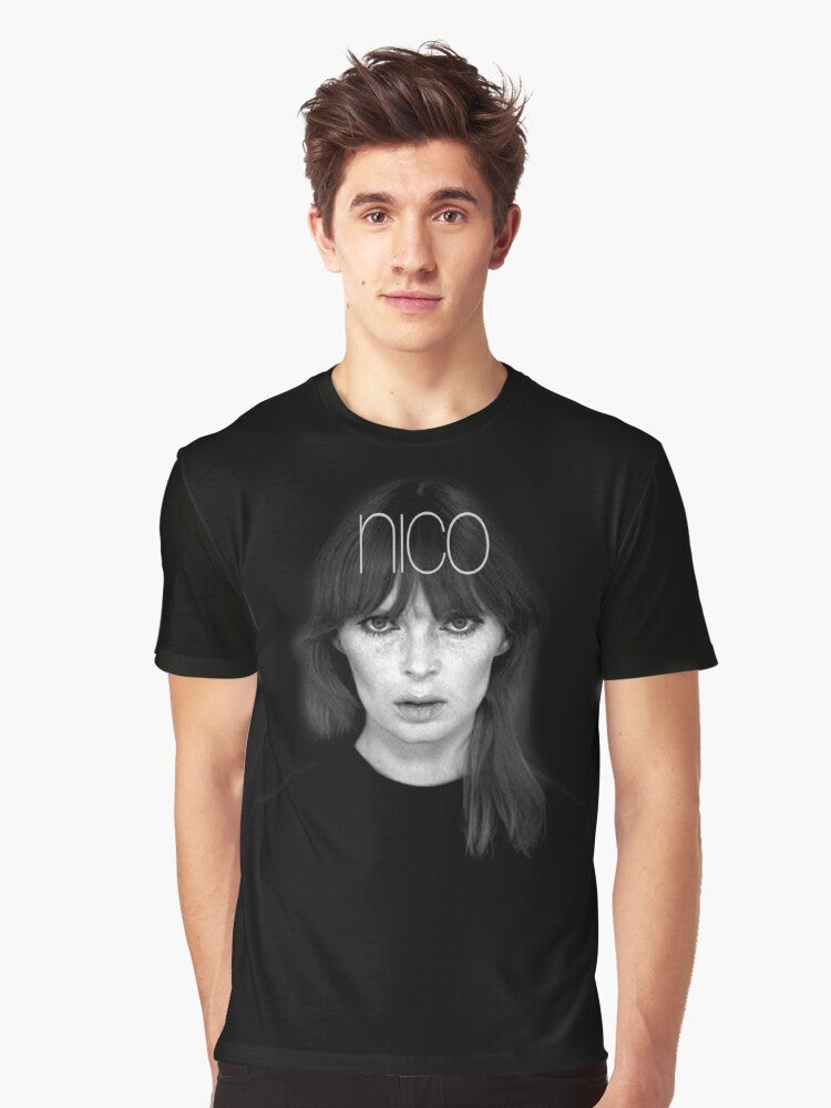 NICO Graphic T-Shirt featuring the iconic image of the music artist - Men