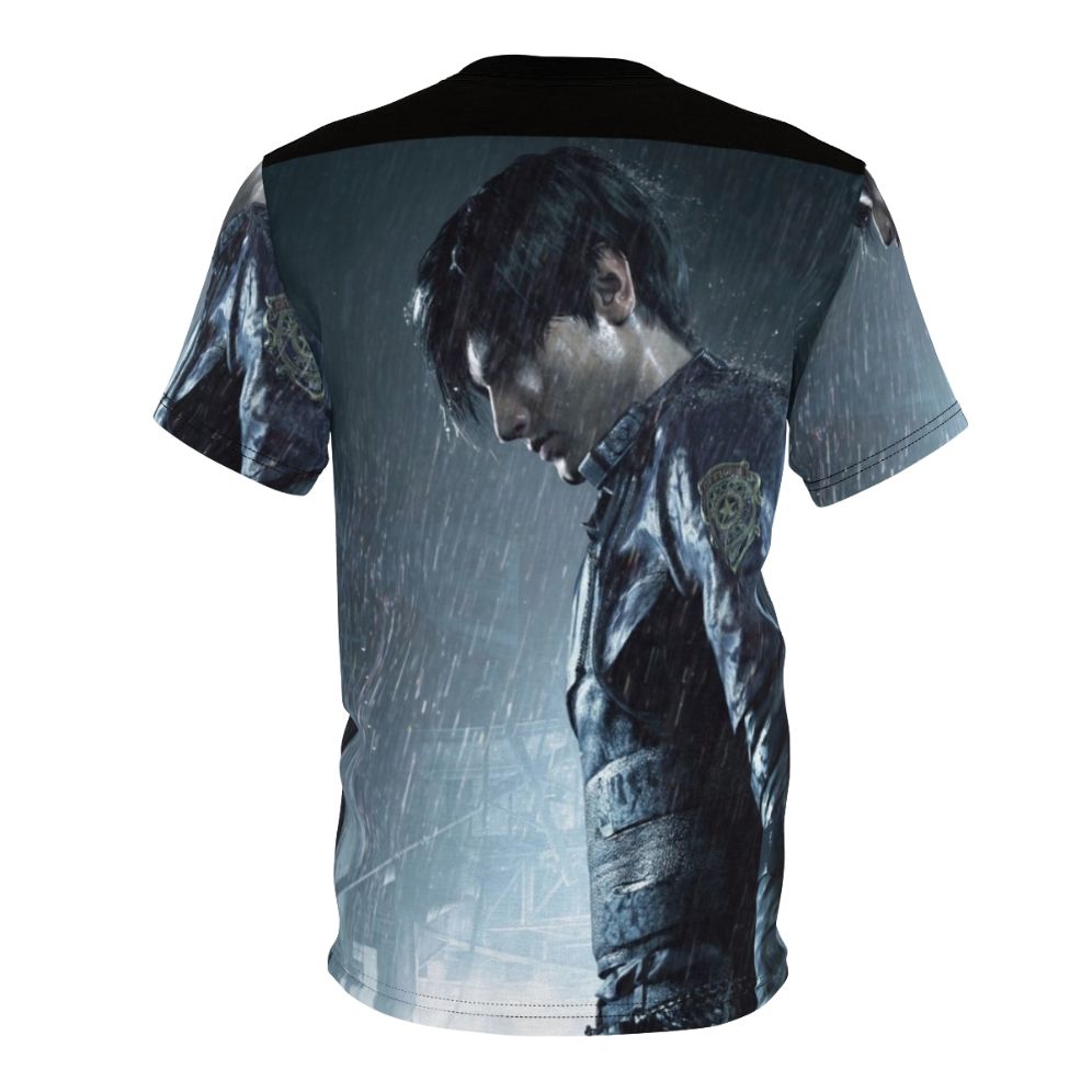 Resident Evil Leon S. Kennedy Inspired T-Shirt - Back