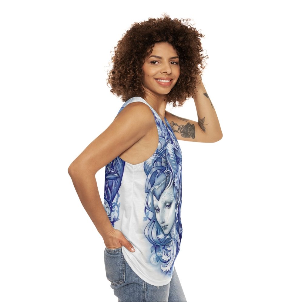 Elven Fables Unisex Tank Top - women side