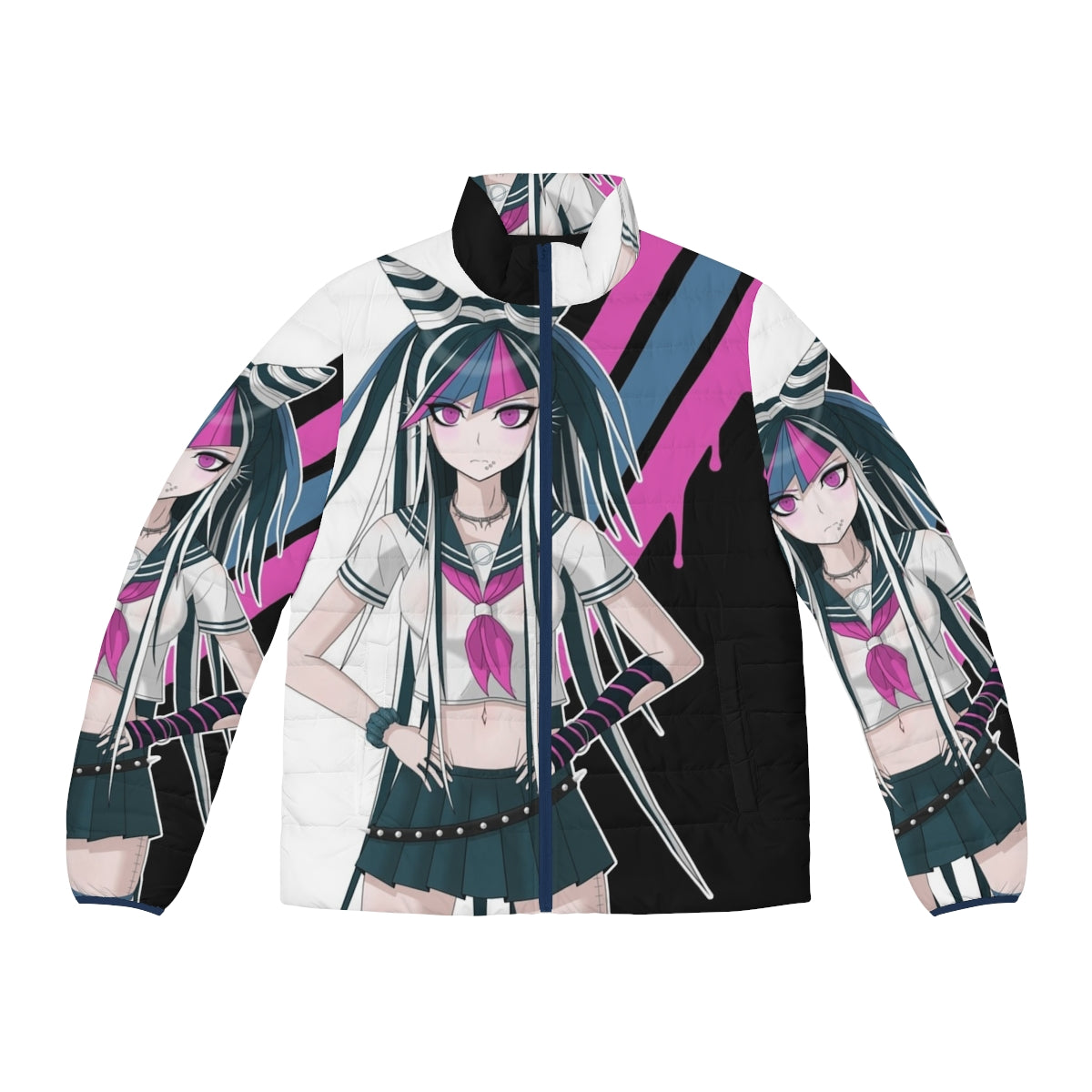 Mioda Ibuki Danganronpa Anime Girl Puffer Jacket