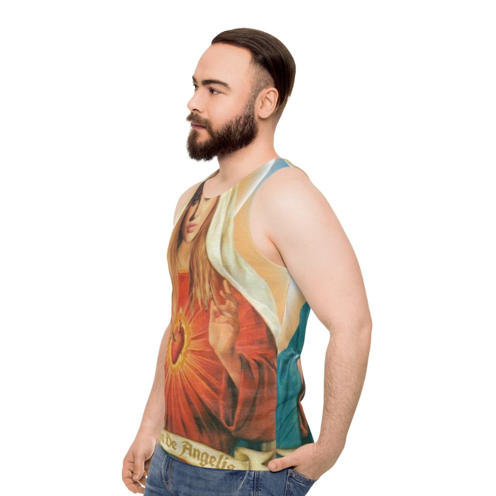 Victoria De Angelis as Mother Mary Unisex Tank Top - men side