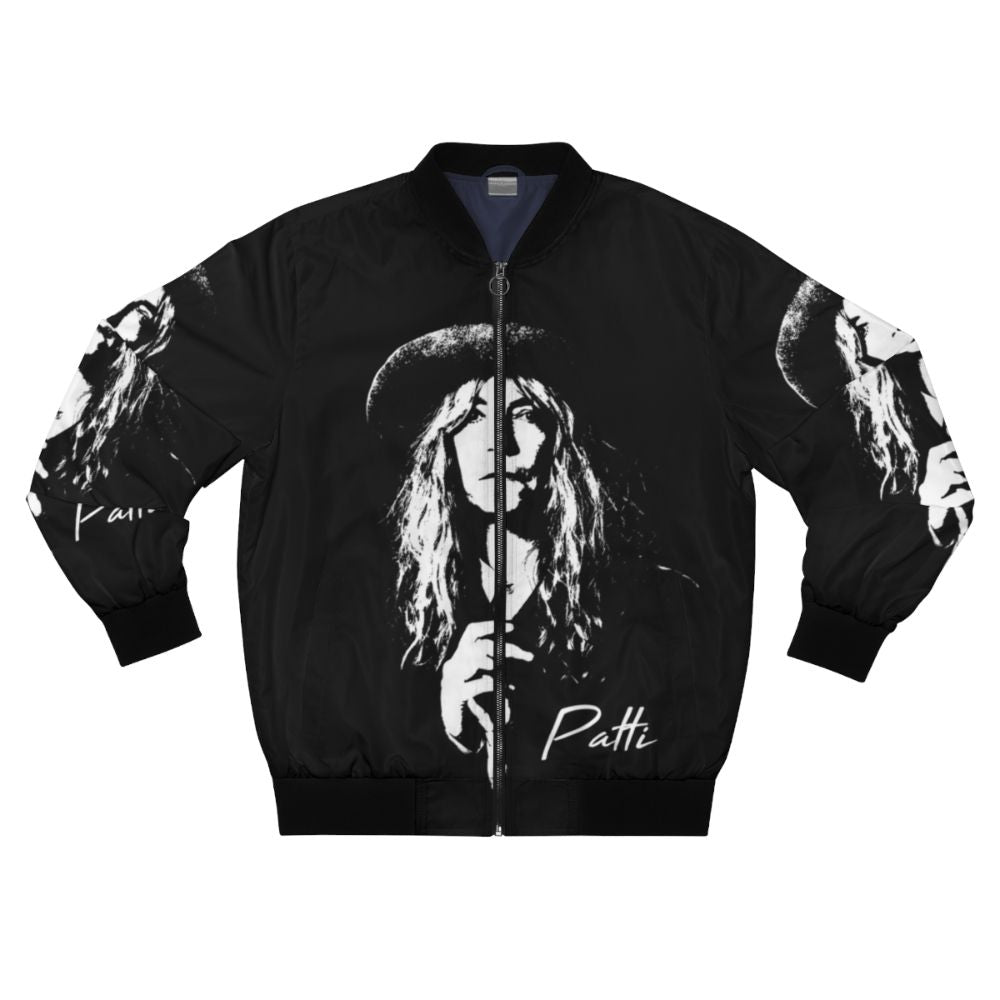 Patti Smith Retro Feminist Bomber Jacket