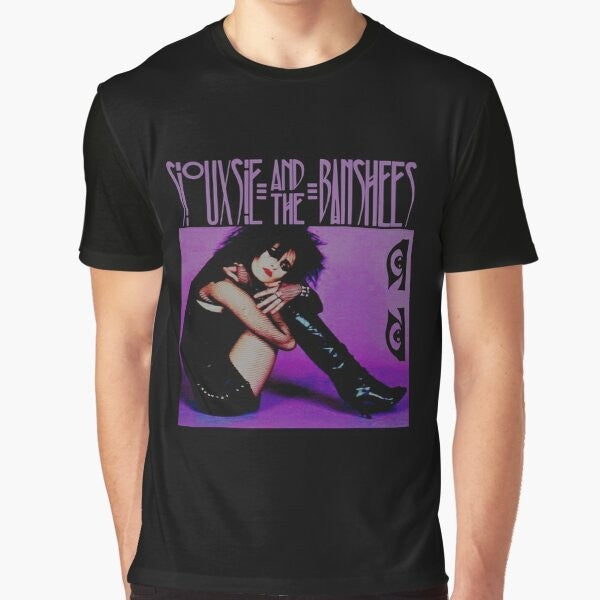 Siouxsie And The Banshees graphic t-shirt featuring iconic band logo and artwork